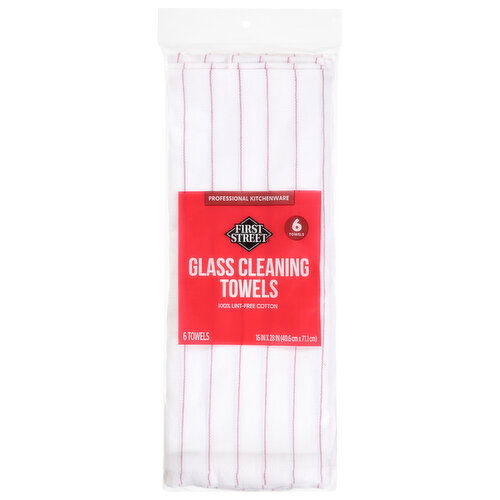 First Street Glass Cleaning Towels