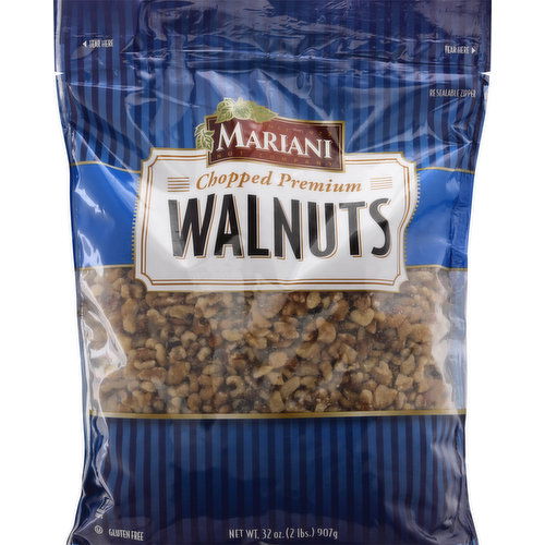 Mariani Walnuts, Premium, Chopped