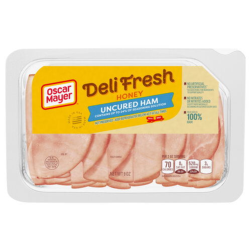 Oscar Mayer Ham, Uncured, Honey