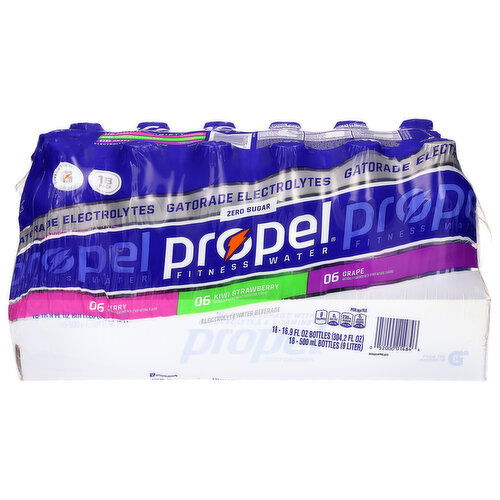 Propel Zero Sugar Berry/Kiwi Strawberry/Grape Electrolyte Water Beverage
