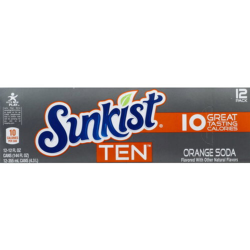 Sunkist Soda, Orange