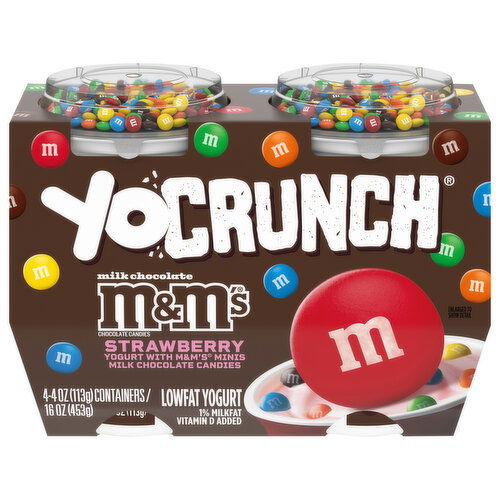 YoCrunch Lowfat Strawberry Yogurt