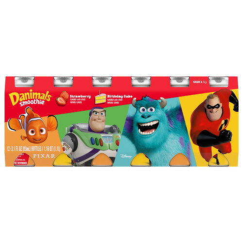 Danimals Pixar Strawberry/Birthday Cake Smoothie