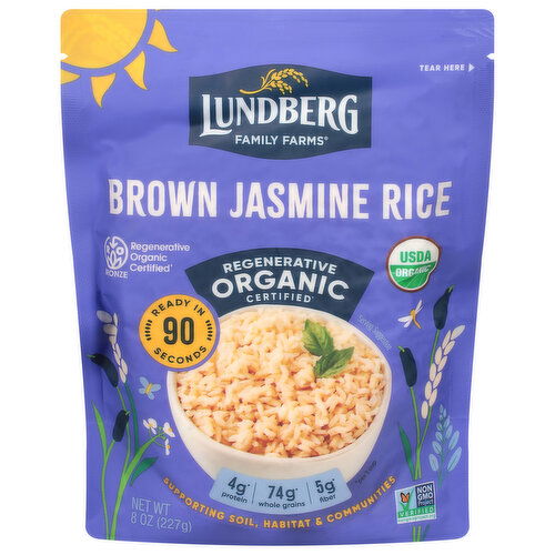 Lundberg Family Farms Brown Jasmine Rice