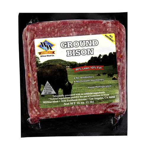 Fresh 90/10 Ground Bison Meat