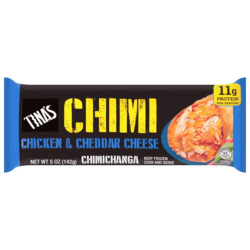 Tina's Chicken & Cheddar Cheese Chimichanga Image 1 of 6