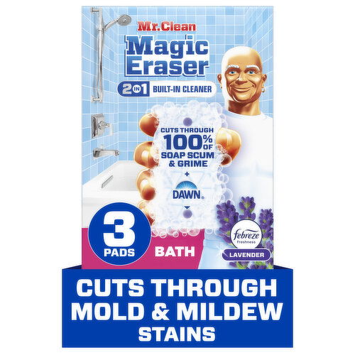 Mr. Clean Magic Eraser Sponge, Bathroom Cleaner, Ultra Bath