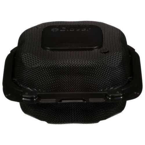 First Street 6x6 Black Hinged Container Image 1 of 4