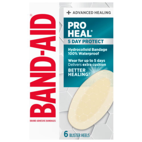 Band-Aid Blister Heels Hydrocolloid Bandages