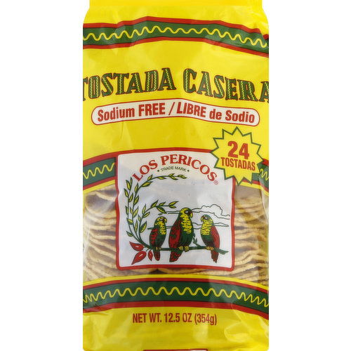 Los Pericos Tostadas, Sodium Free