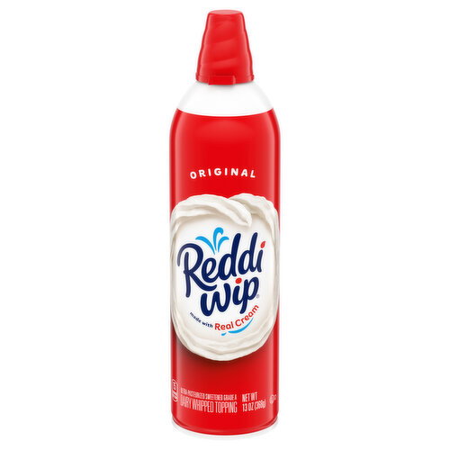 Reddi Wip Original Dairy Whipped Topping Image 1 of 4
