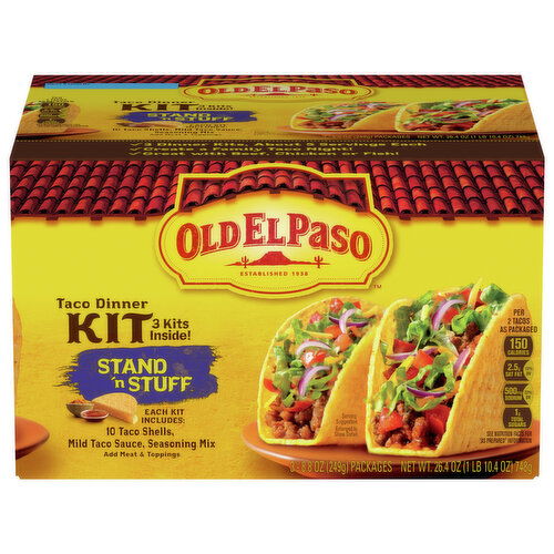 Old El Paso Stand 'N Stuff Taco Dinner Kit
