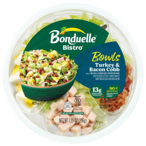 Bonduelle Turkey & Bacon Cobb Bowls Image 1 of 8