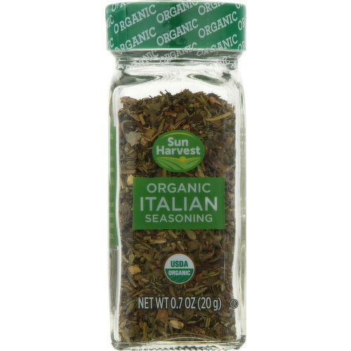 Sun Harvest Seasoning, Organic, Italian