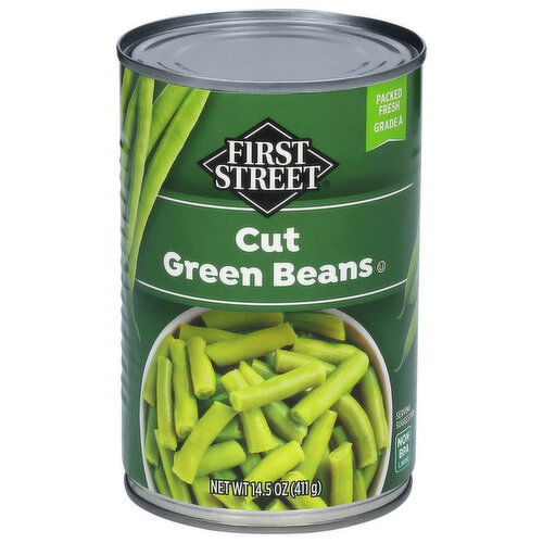 First Street Cut Green Beans