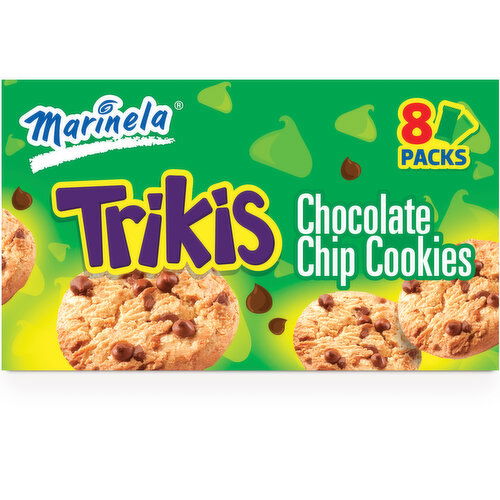 Marinela Chocolate Chip Cookies, 8 packs, 14.11 oz
