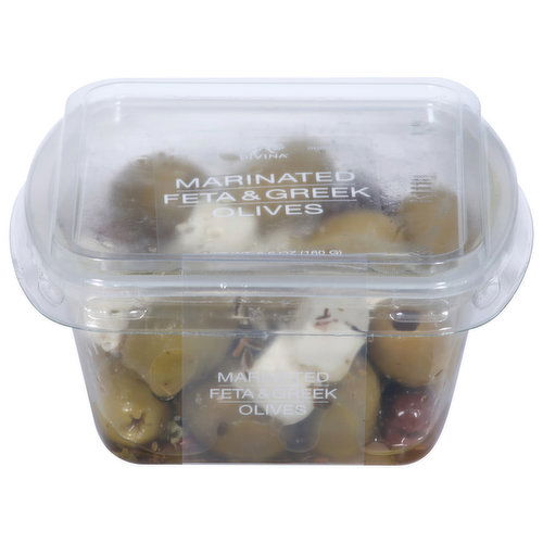 Divina Olives, Feta & Greek, Marinated