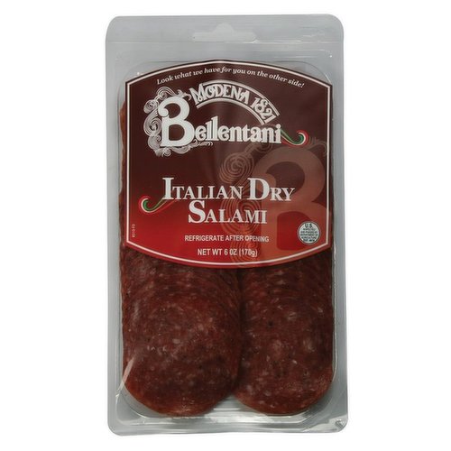 Bellentani Salami Itlalian Dry Sliced