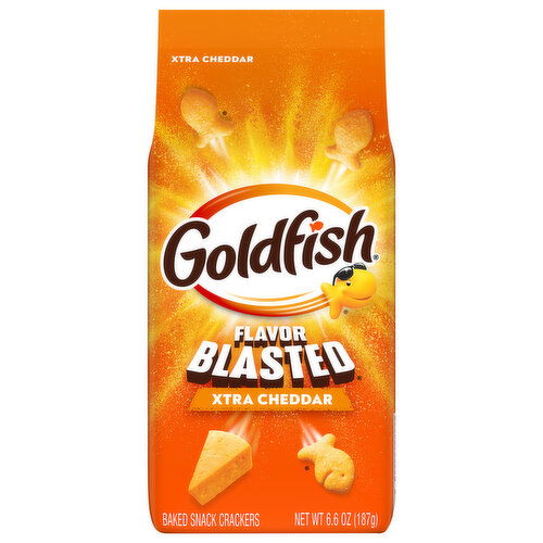 Goldfish Xtra Cheddar Baked Snack Crackers