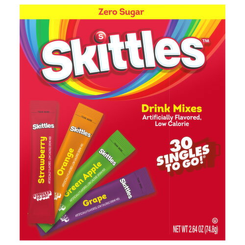 Skittles Zero Sugar Assorted Drink Mixes Image 1 of 6