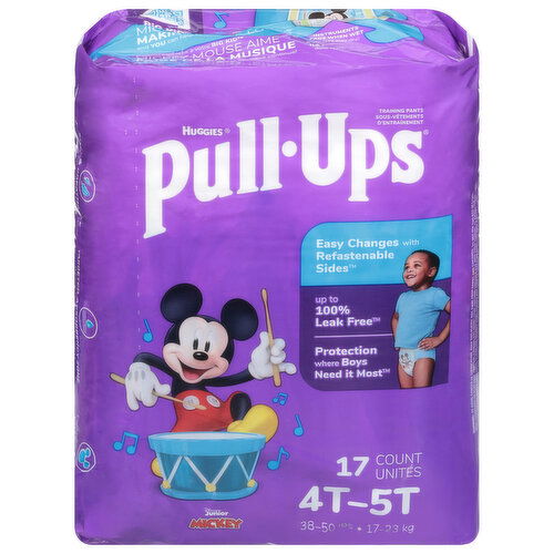 Pull-Ups Training Pants, Disney Junior Mickey, 4T-5T (38-50 lbs)