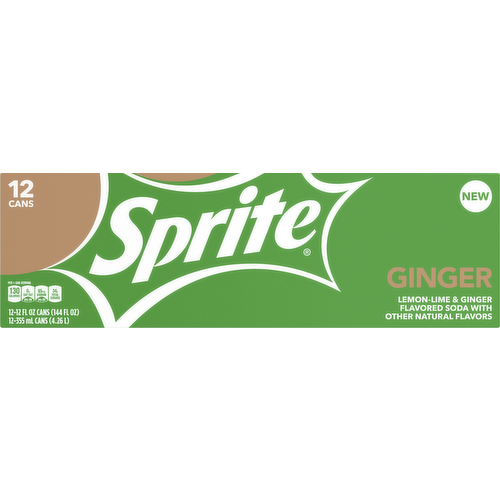 Sprite Ginger 12/12 oz