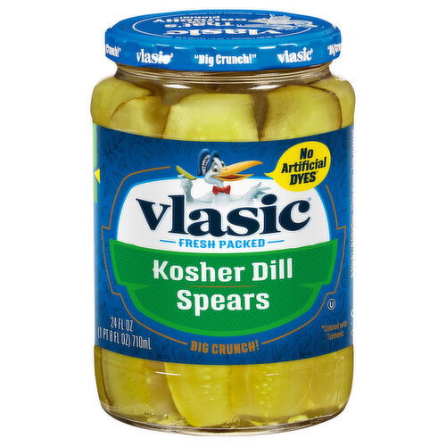 Vlasic Kosher Dill Spears Pickles