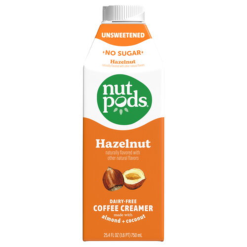 Nutpods Dairy-Free Hazelnut Coffee Creamer