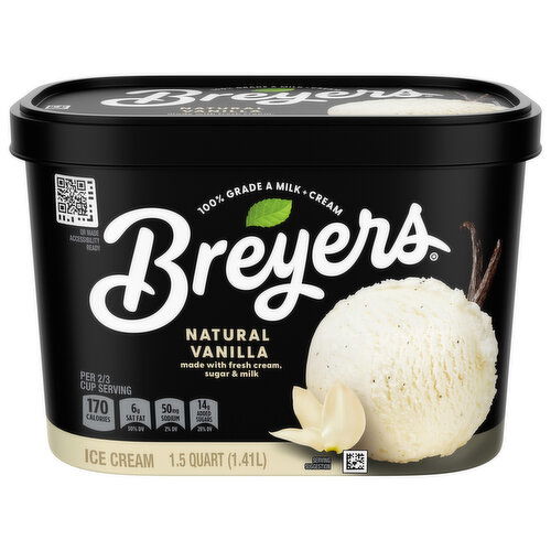 Breyers Natural Vanilla Ice Cream
