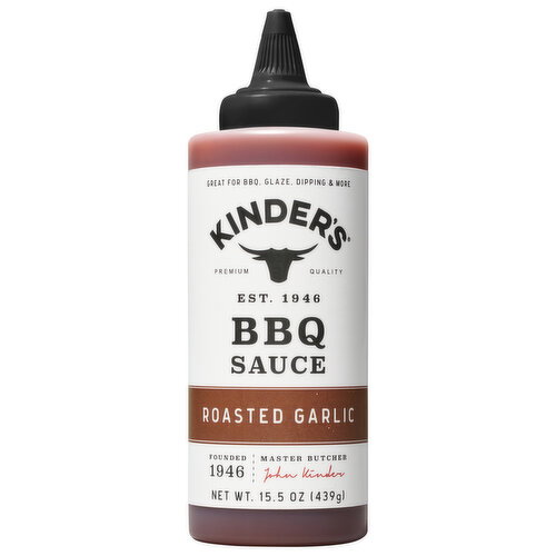 Kinder's Roasted Garlic BBQ Sauce