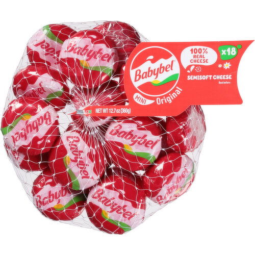 Babybel Mini ® Original Snack Cheese, 18 Pack