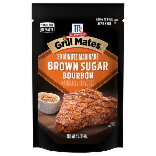 McCormick Brown Sugar Bourbon Single Use Marinade