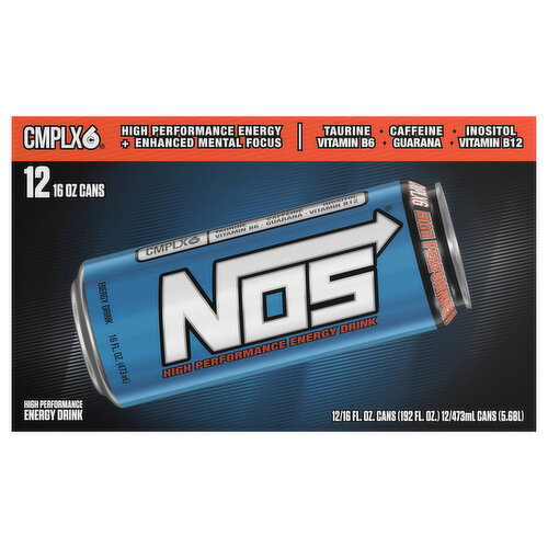 NOS High Performance Energy Drink