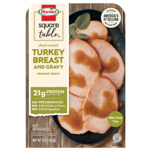 Hormel Slice Roasted Turkey Breast and Gravy