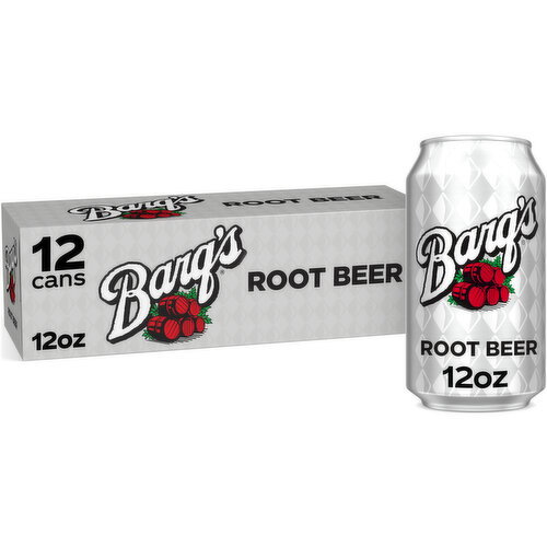 Barq's Root Beer Soda Cans
