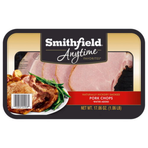 Smithfield Naturally Hickory Smoked Pork Chops