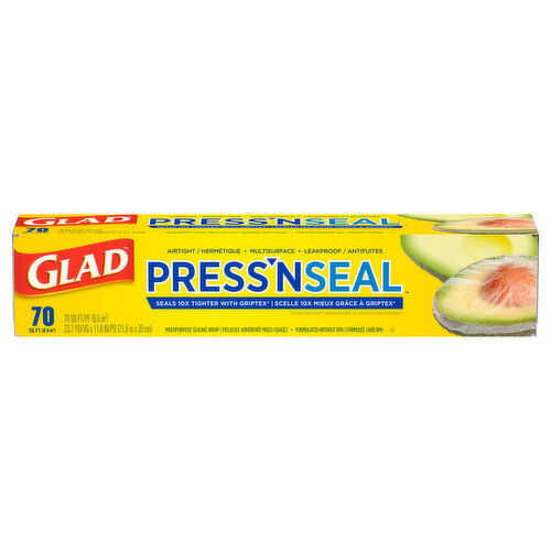 Glad Multipurpose 70 Sq Ft Sealing Wrap Image 1 of 4