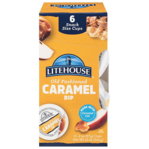 Litehouse Dip, Caramel, Old Fashioned, Snack Size