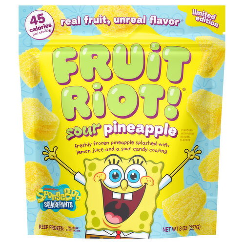 Fruit Riot! SpongeBob Squarepants Sour Pineapple Image 1 of 4