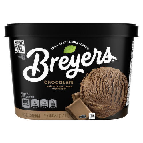 Breyers Ice Cream Chocolate Ice Cream