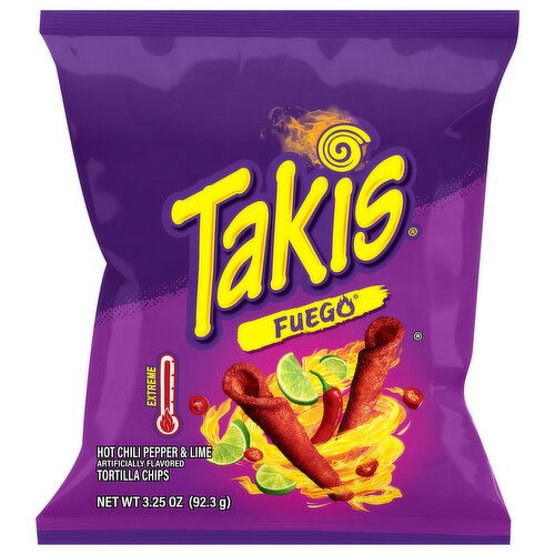 Takis Tortilla Chips, Fuego, Extreme