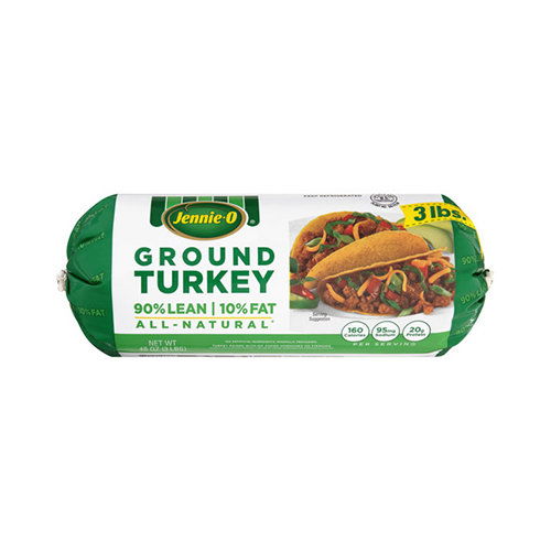 Jennie O 90% Ground Turkey Chub