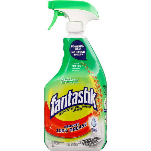 fantastik Multi-Purpose Cleaner, Disinfectant, Fresh Scent