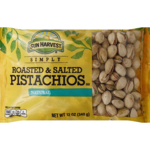 Sun Harvest Pistachos, Roasted & Salted