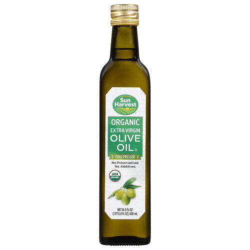 Sun Harvest Cold Pressed Organic Extra Virgin Olive Oil