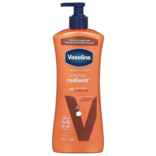 Vaseline Lotion, Cocoa Radiant