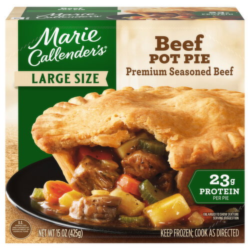 Marie Callender's Beef Pot Pie Large Size Image 1 of 6