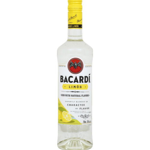 Bacardi Rum, Limon