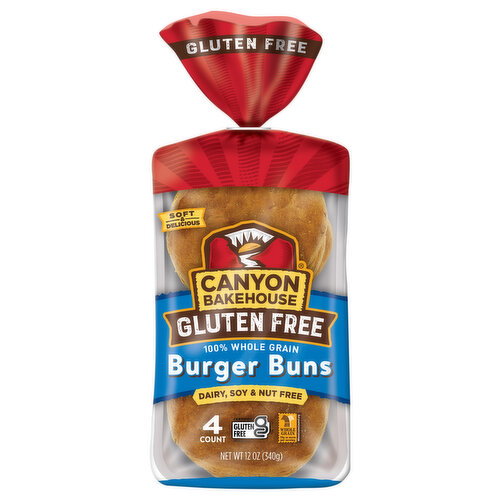 Canyon Bakehouse Gluten Free Burger Buns