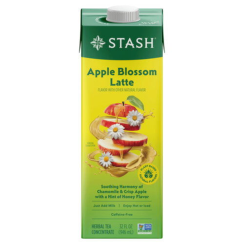 Stash Apple Blossom Latte Herbal Tea Concentrate